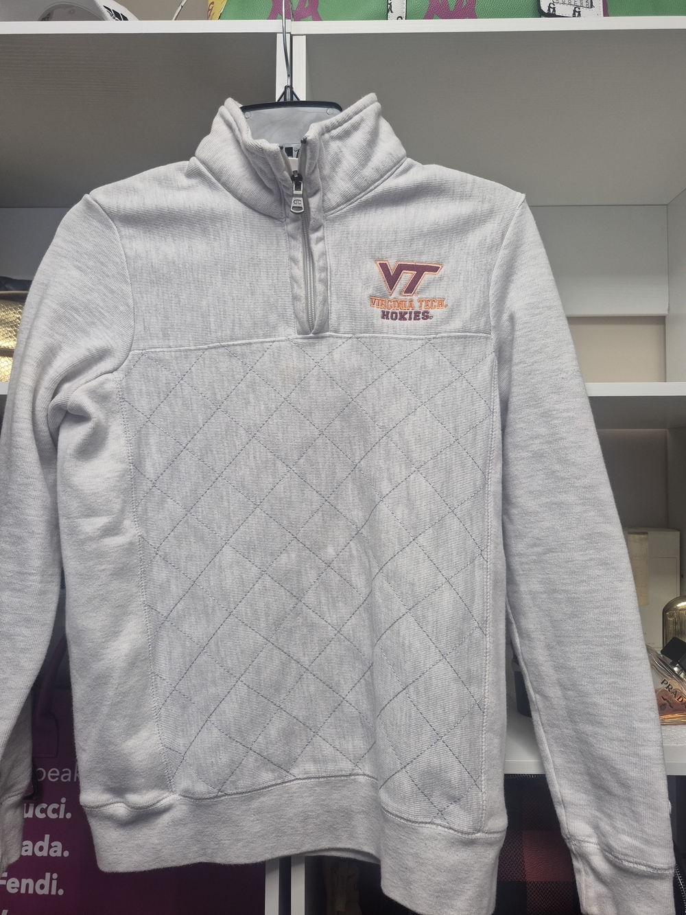 Virginia Tech Hokies Reverse Weave Champion Pullover